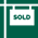 sold sign icon